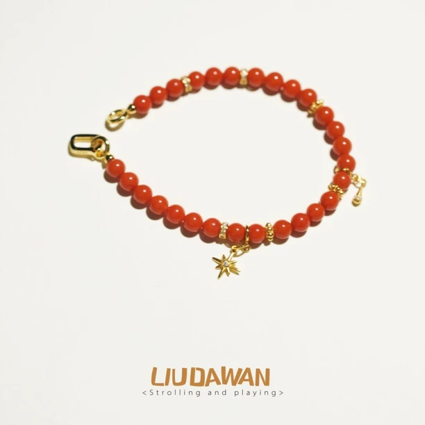 LIUDAWAN / 柿红凝脂2.0 文玩新定义叠带手串