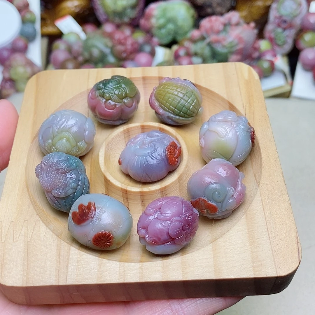 玛瑙/玉髓珠宝奇石未镶嵌靖*盐源玛瑙定制