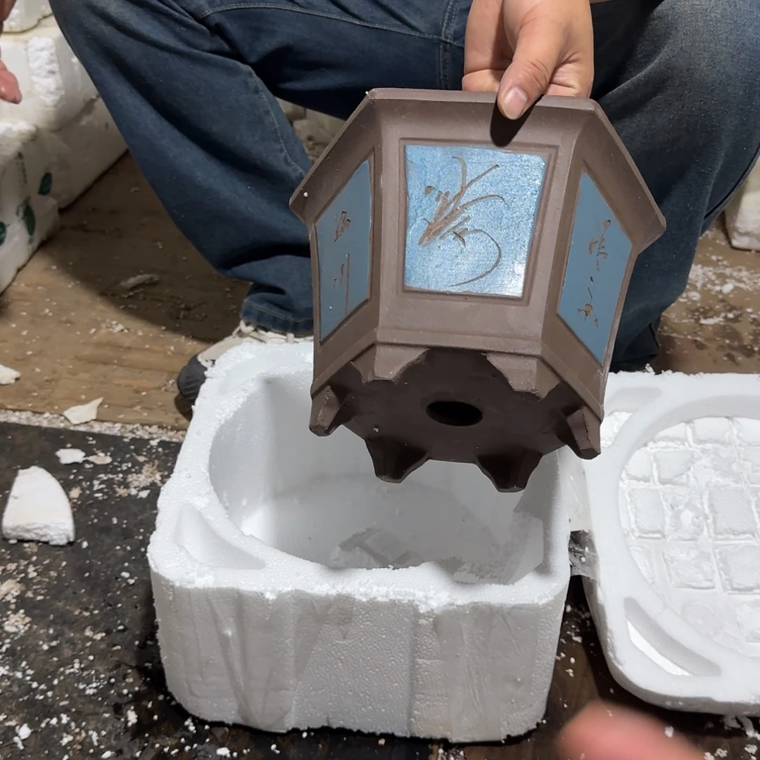 紫砂花盆口径20.12口径