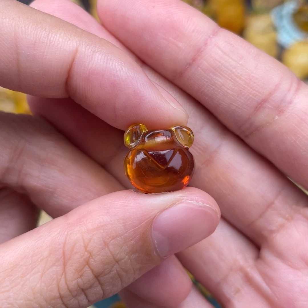 裸石琥珀未镶嵌蜜蜡