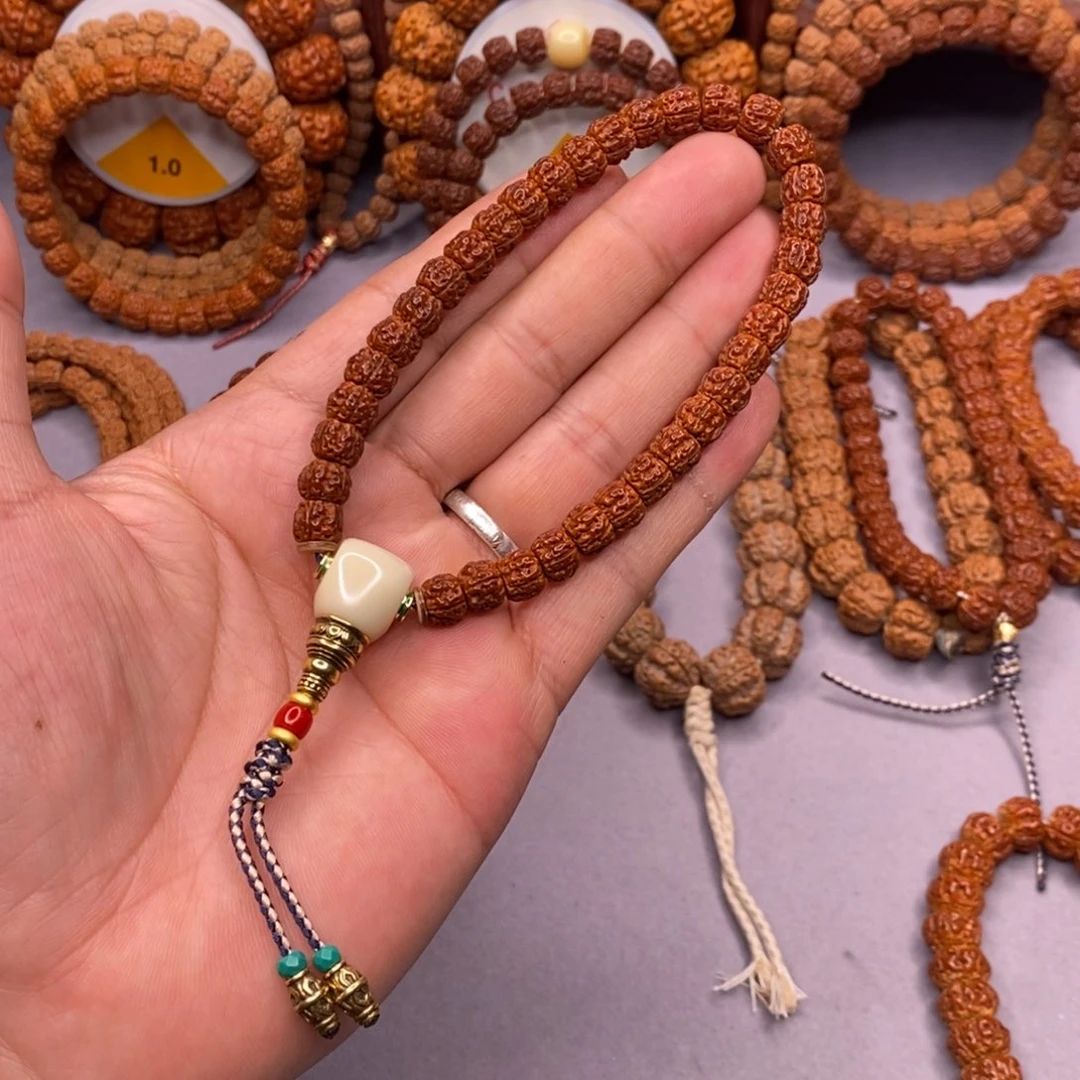 金刚菩提手串龙切盘龙尺寸8.3