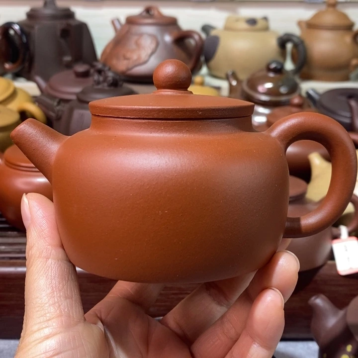 茶壶紫砂微瑕处理一把