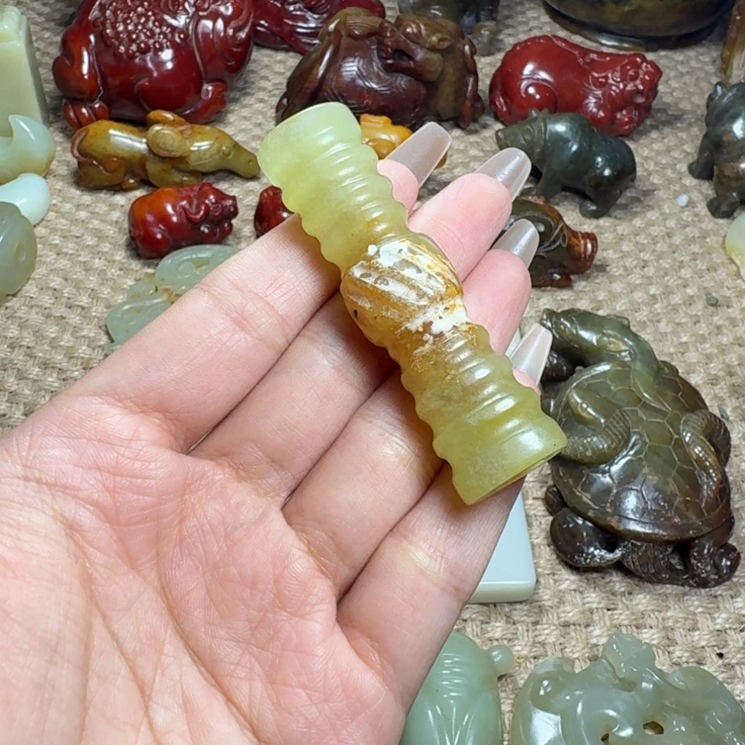 白玉菩提吊坠挂件