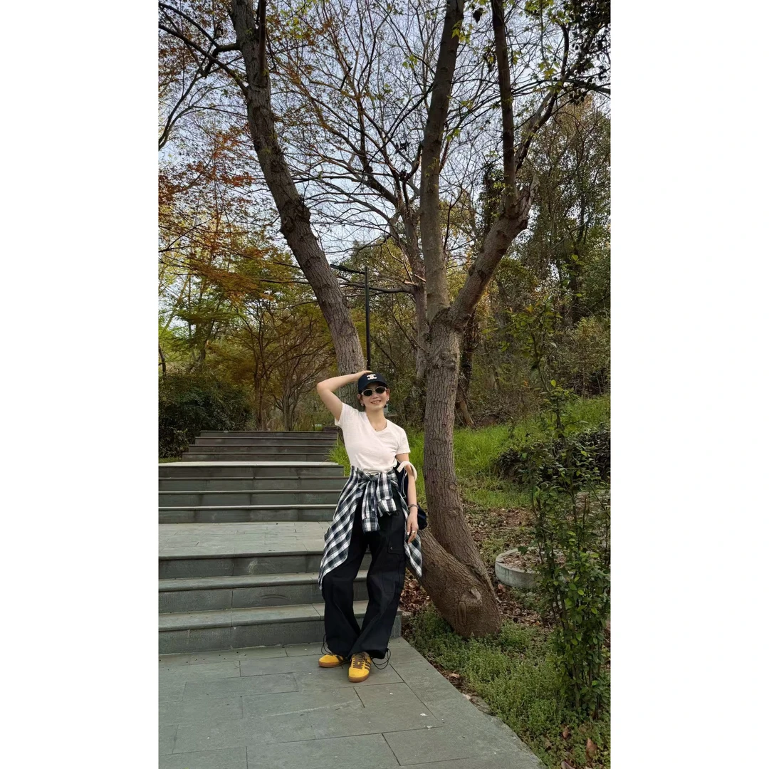 小V领款 100全棉短袖 简约时尚V领短袖T 巨舒服 闭眼入 W-064