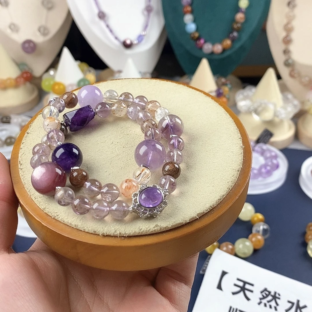 银S925镶嵌手链水晶