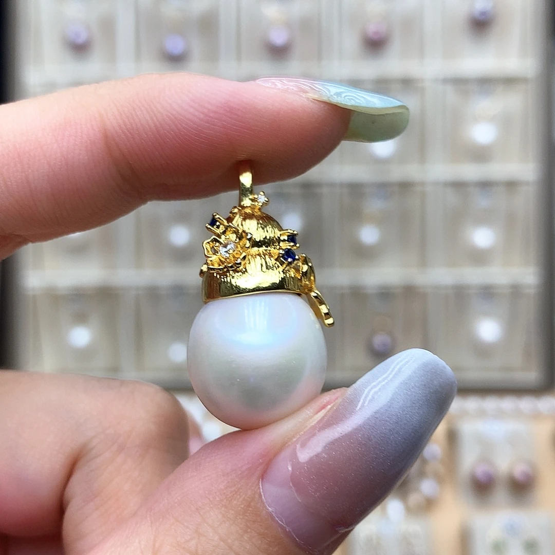 吊坠(赠链)合金淡水珍珠