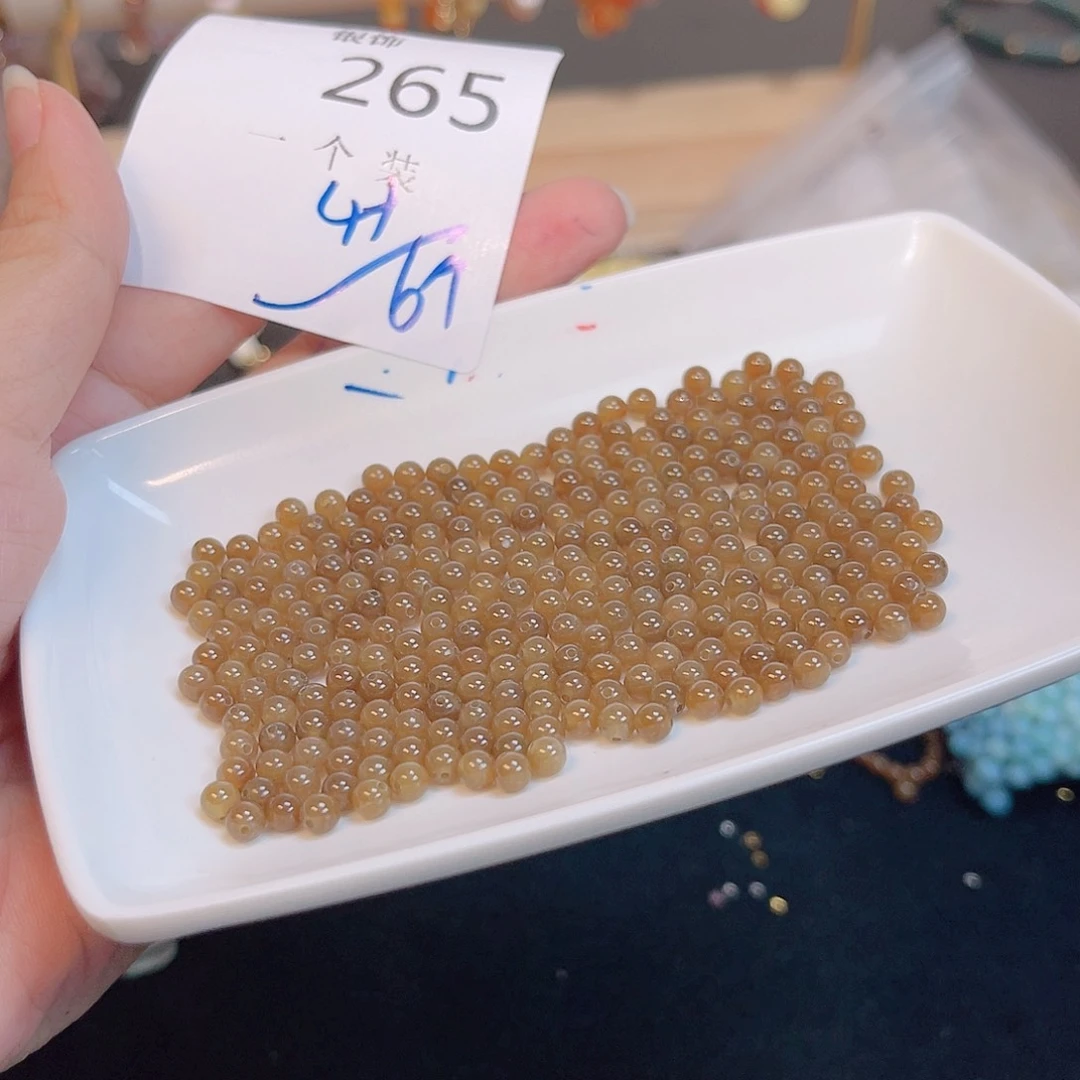 水晶珠宝半成品未镶嵌265 。