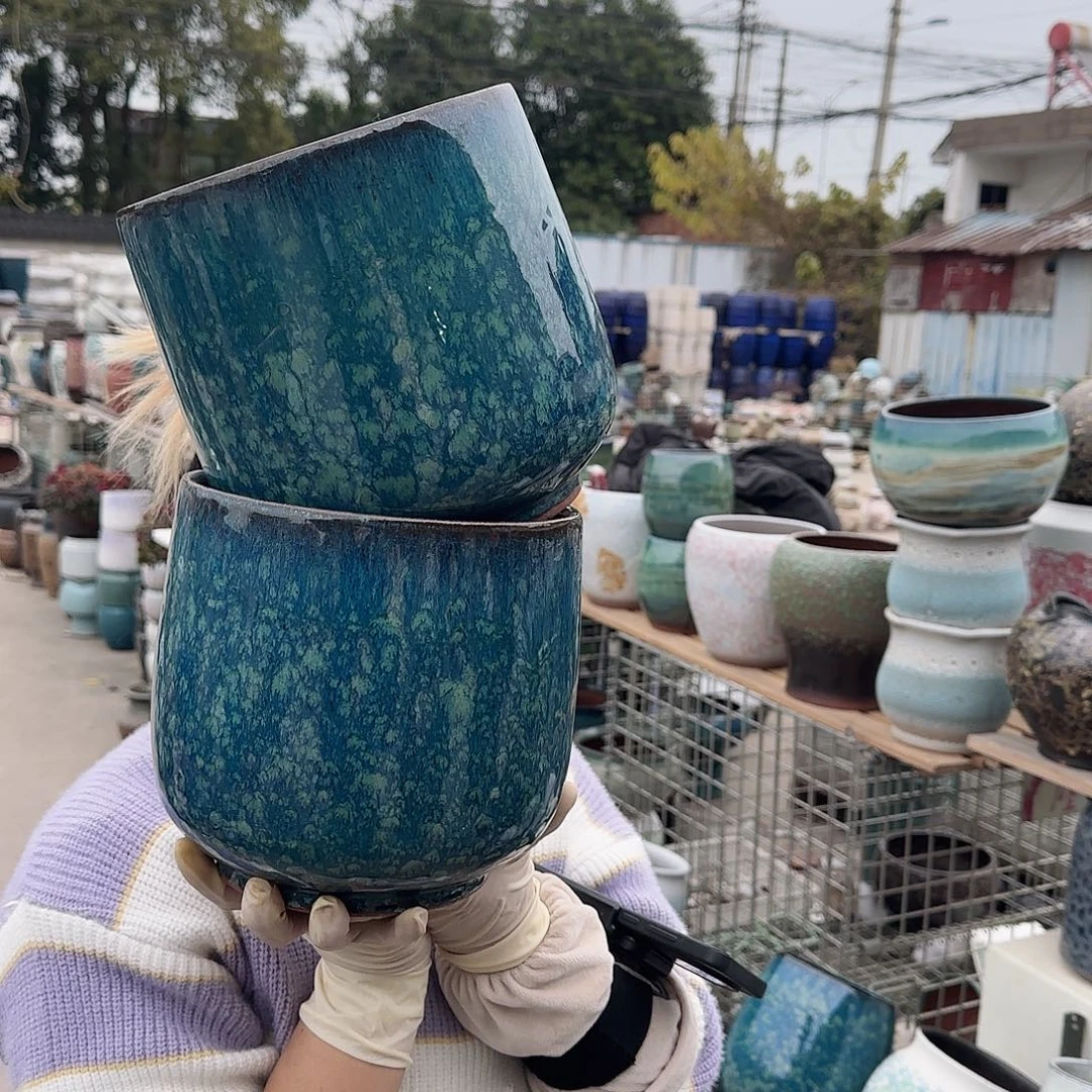 王嫂花盆1210-153高19口19