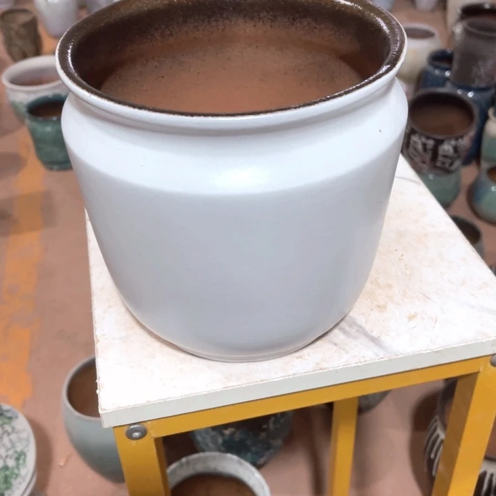 花盆紫砂口径20高度20一只