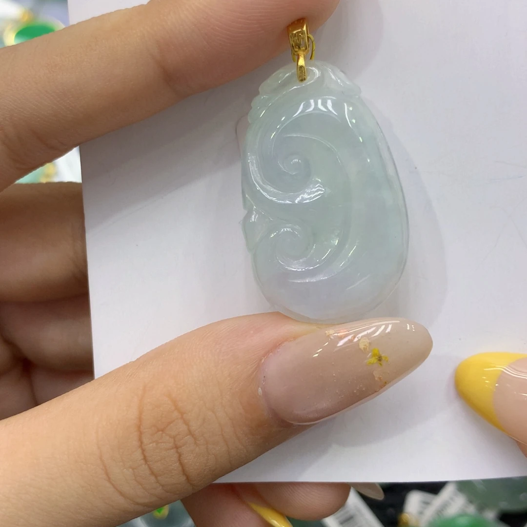 颈饰未镶嵌翡翠翡翠