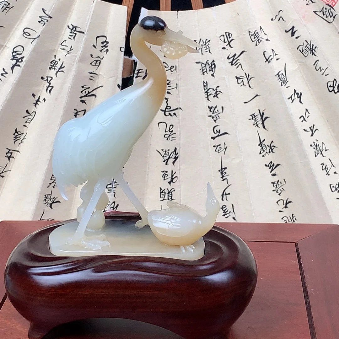 和田玉未镶嵌摆件