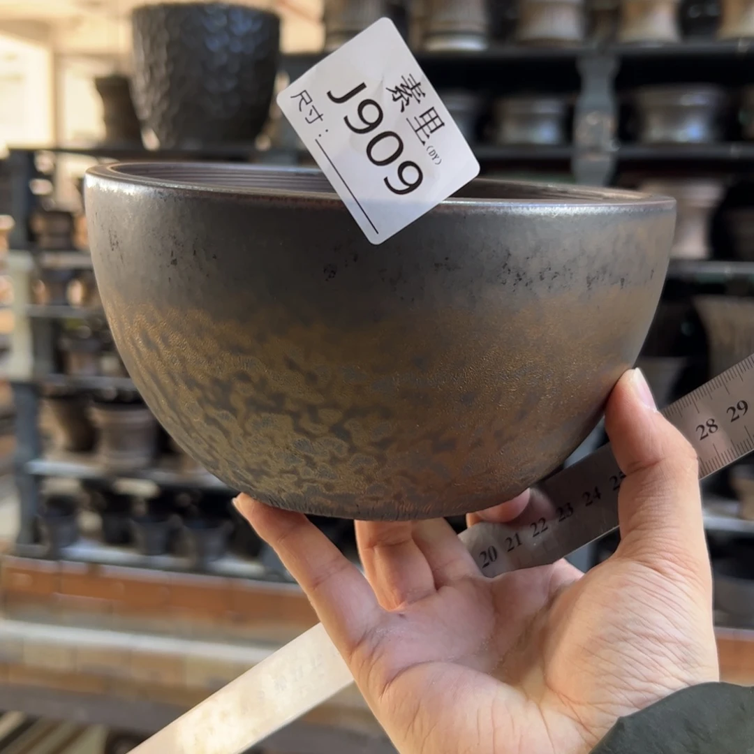 景德镇手工素里内口15.5高9.5