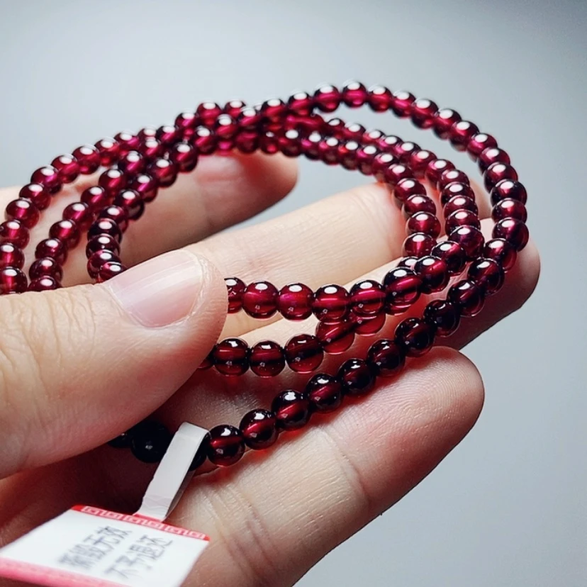 【闪购商品】手链未镶嵌石榴石5毫米