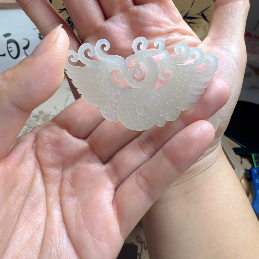 和田玉未镶嵌吊坠(不含链)拍二发一