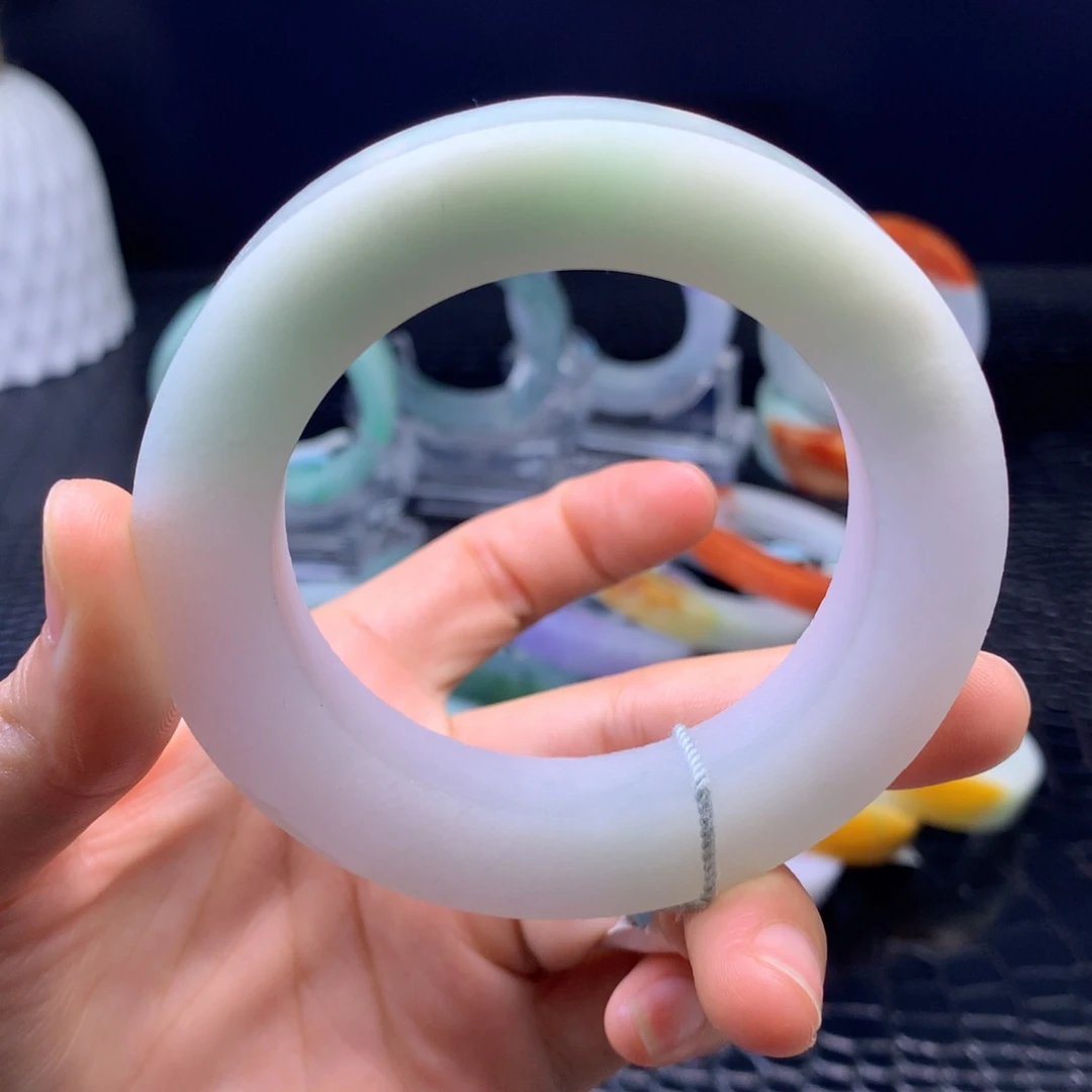 定制翡翠手镯56-65未镶嵌