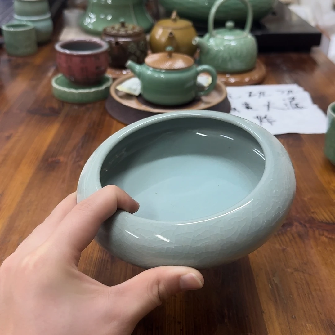 小仲青瓷茶器微瑕6829