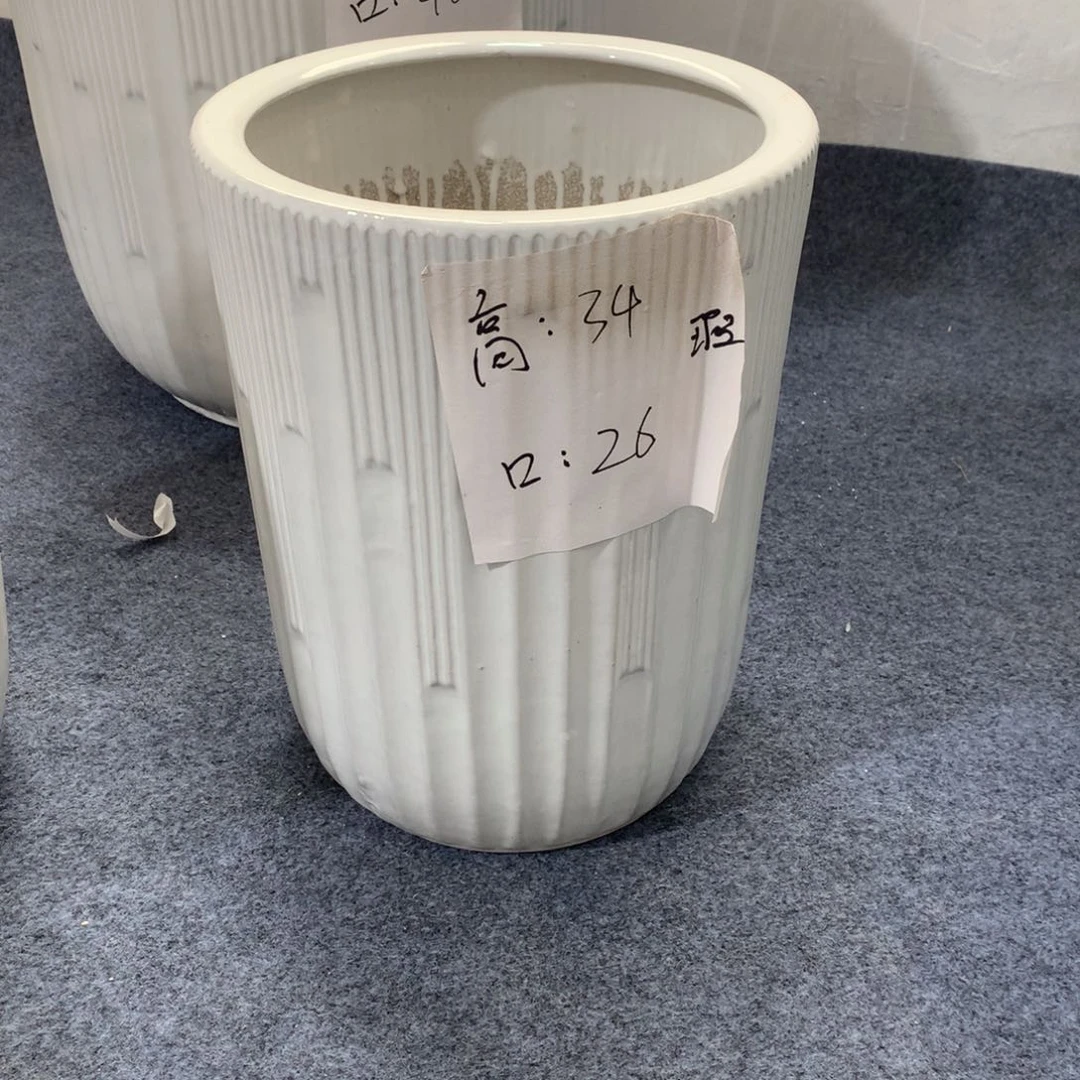 高温陶瓷花盆微瑕