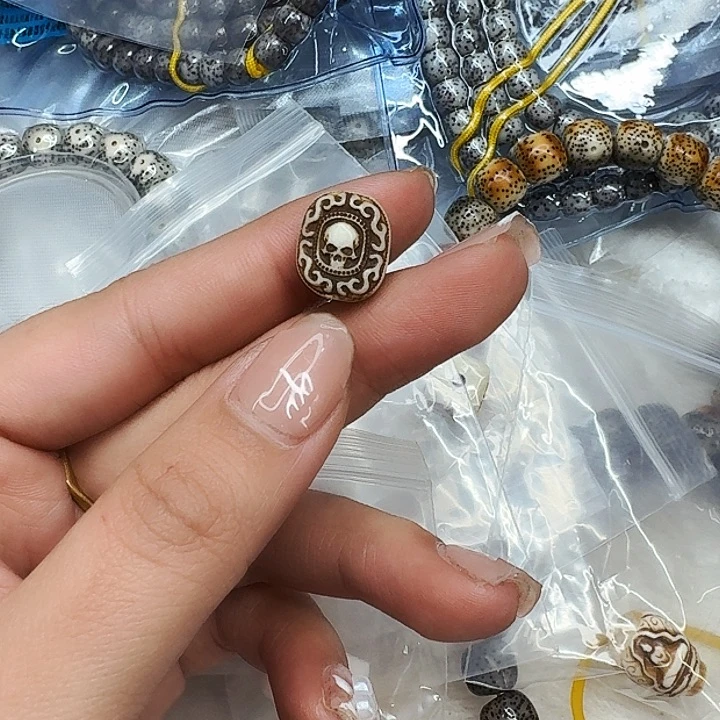 驼骨其他410配饰骷髅12左右尺寸