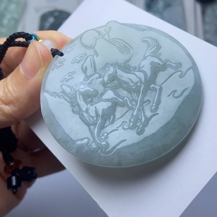 颈饰未镶嵌翡翠翡翠