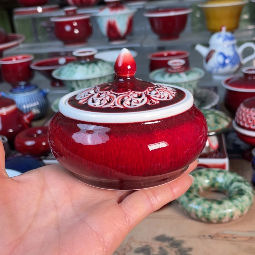 景德镇原矿釉香炉