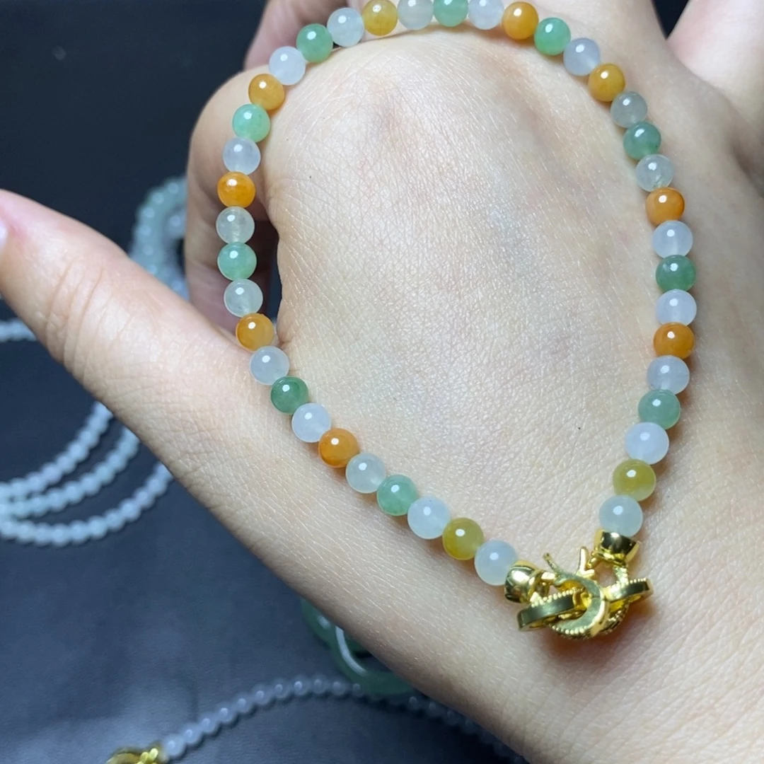 定制翡翠未镶嵌缅甸天然翡翠A货