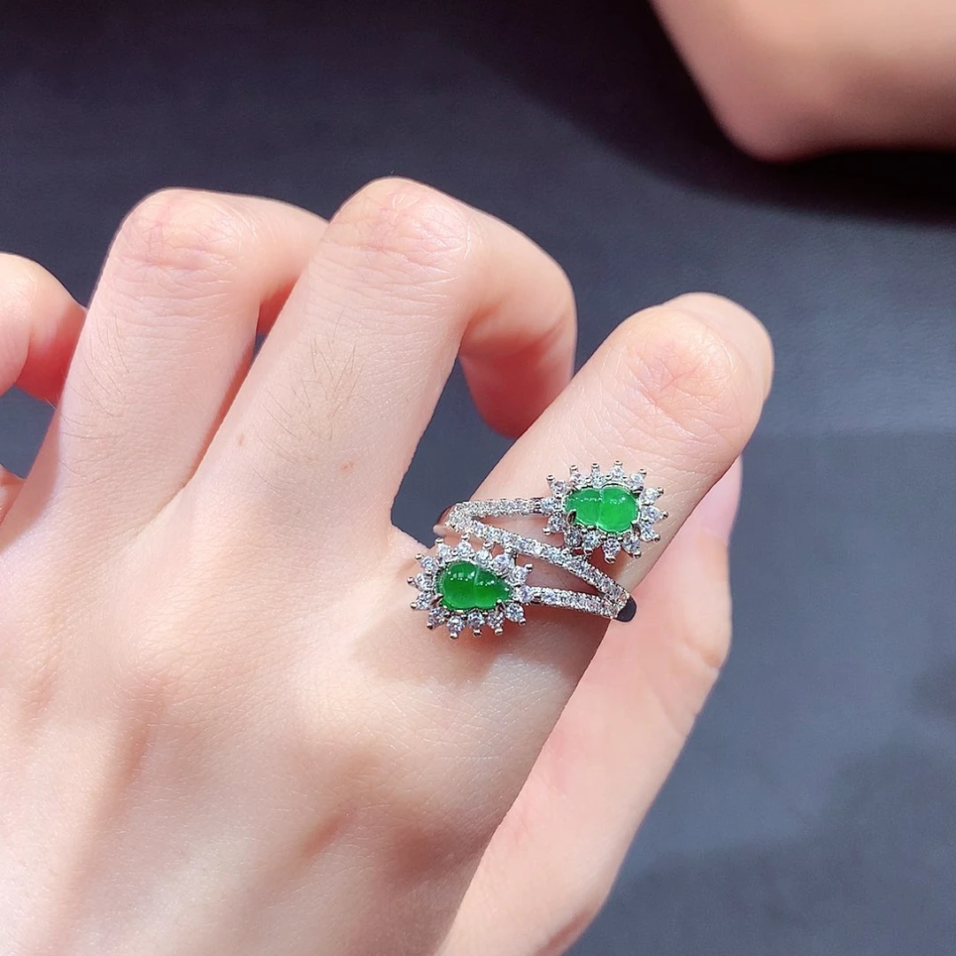 翡翠戒指未镶嵌翡翠