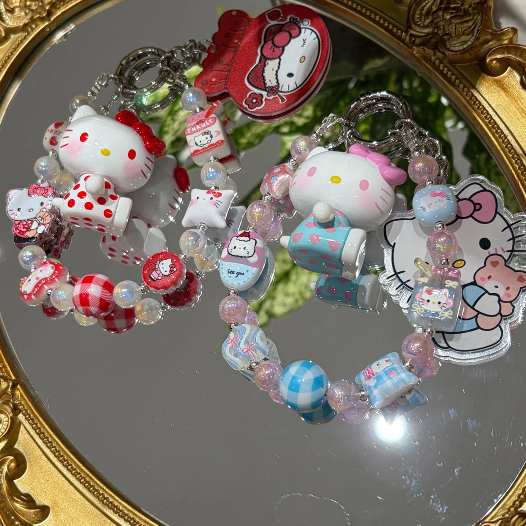 【代拆】Hello Kitty夏日彩虹糖系列萌粒娃