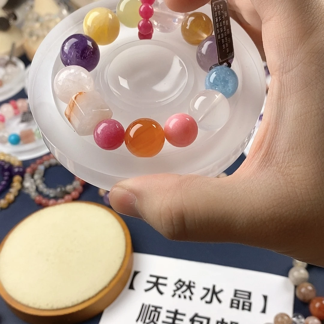 银S925镶嵌手链水晶