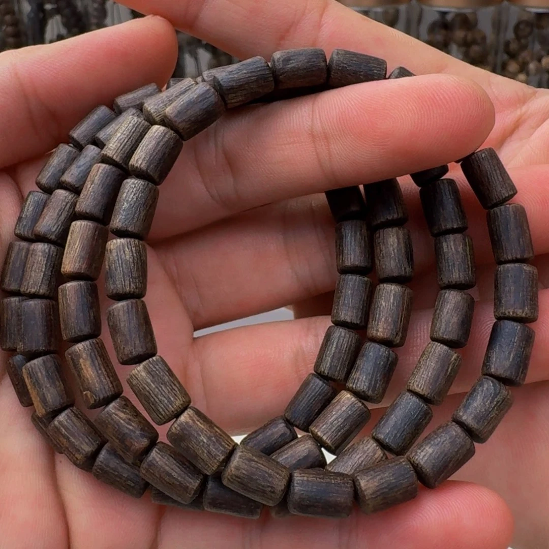 手串沉香棋楠沉香张勺子沉水卡6保5+克手串多样性发一