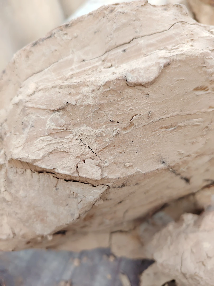 手工解压dit天然胶泥块