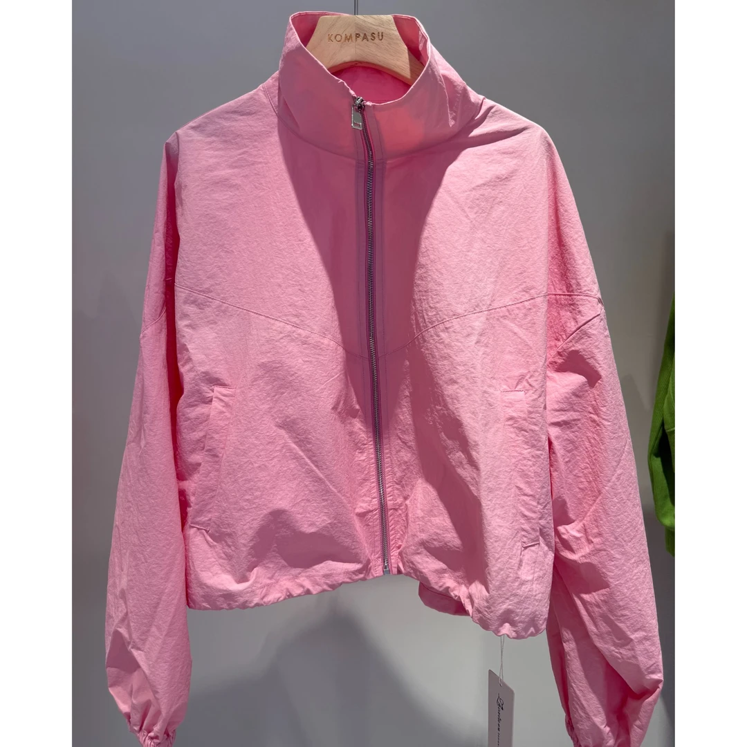 直播链接——外套拉链防晒夏季时尚短外套运动百搭女春秋开衫春季