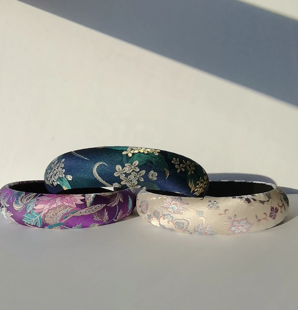 宋锦手工发箍平板发箍