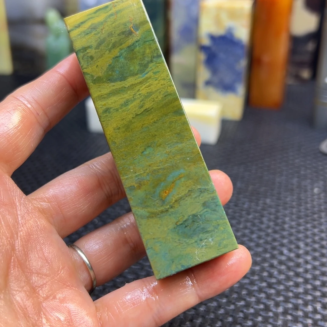 老***戒青海石印章石印章石