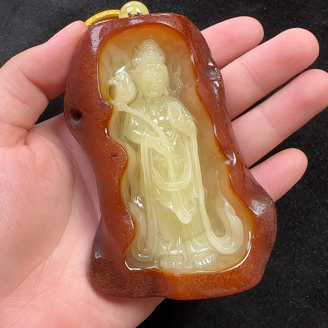 蜜蜡未镶嵌珠宝奇石