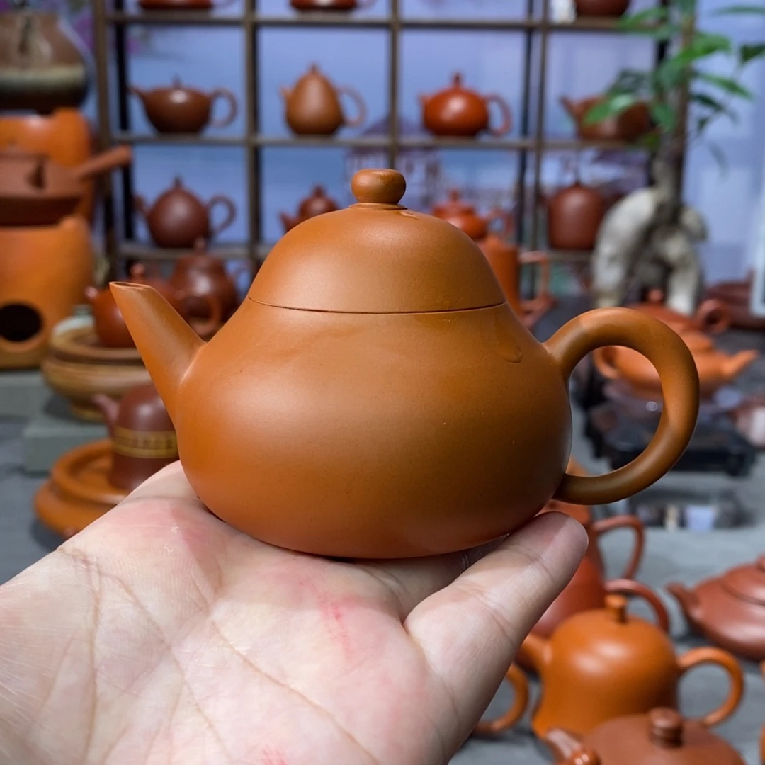 茶壶朱泥陈伟庆鸡蛋黄剑流梨105c