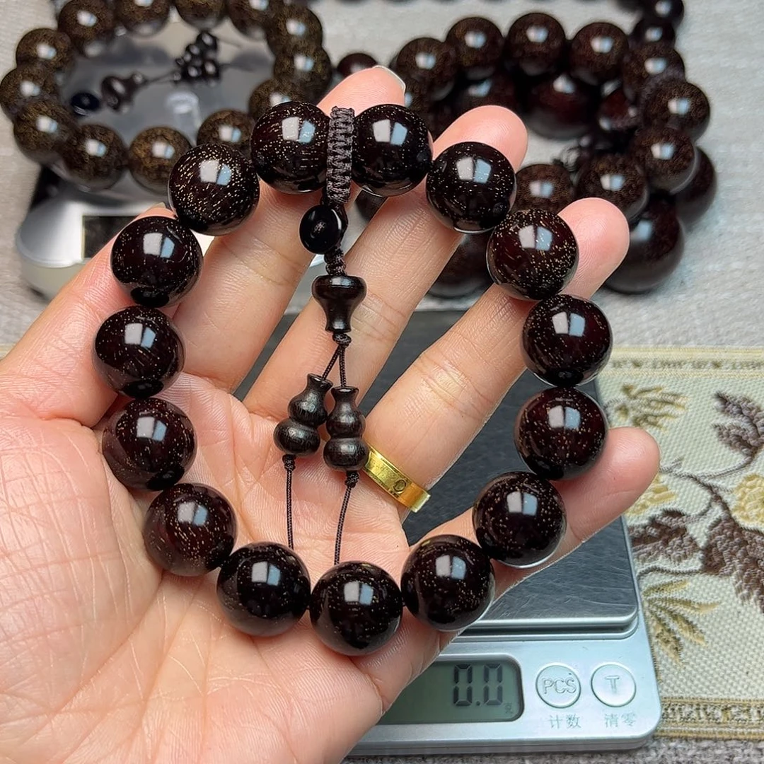 檀香紫檀（小叶紫檀）1.5 15颗 满星