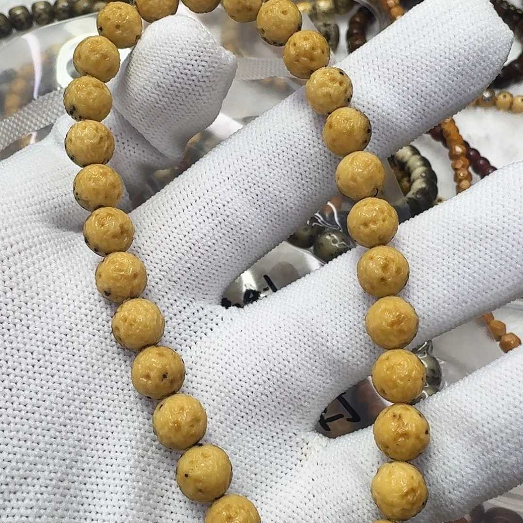 吊坠星月菩提88黄龙贯穿