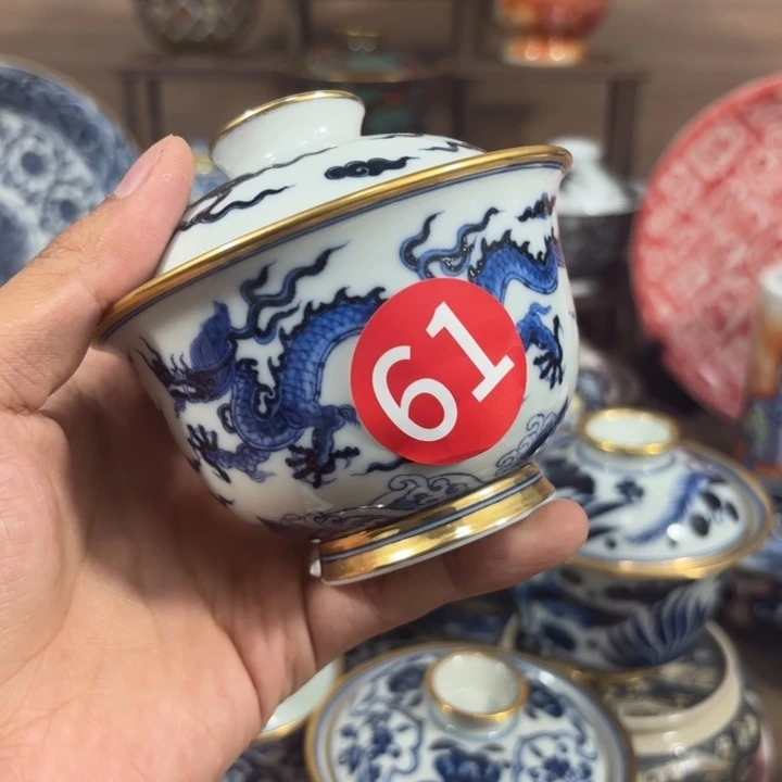 茶***生景德镇手工手绘陶瓷