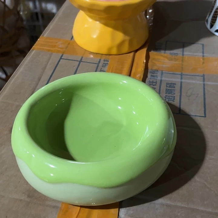 瓷片陶瓷孤品微瑕甜甜圈