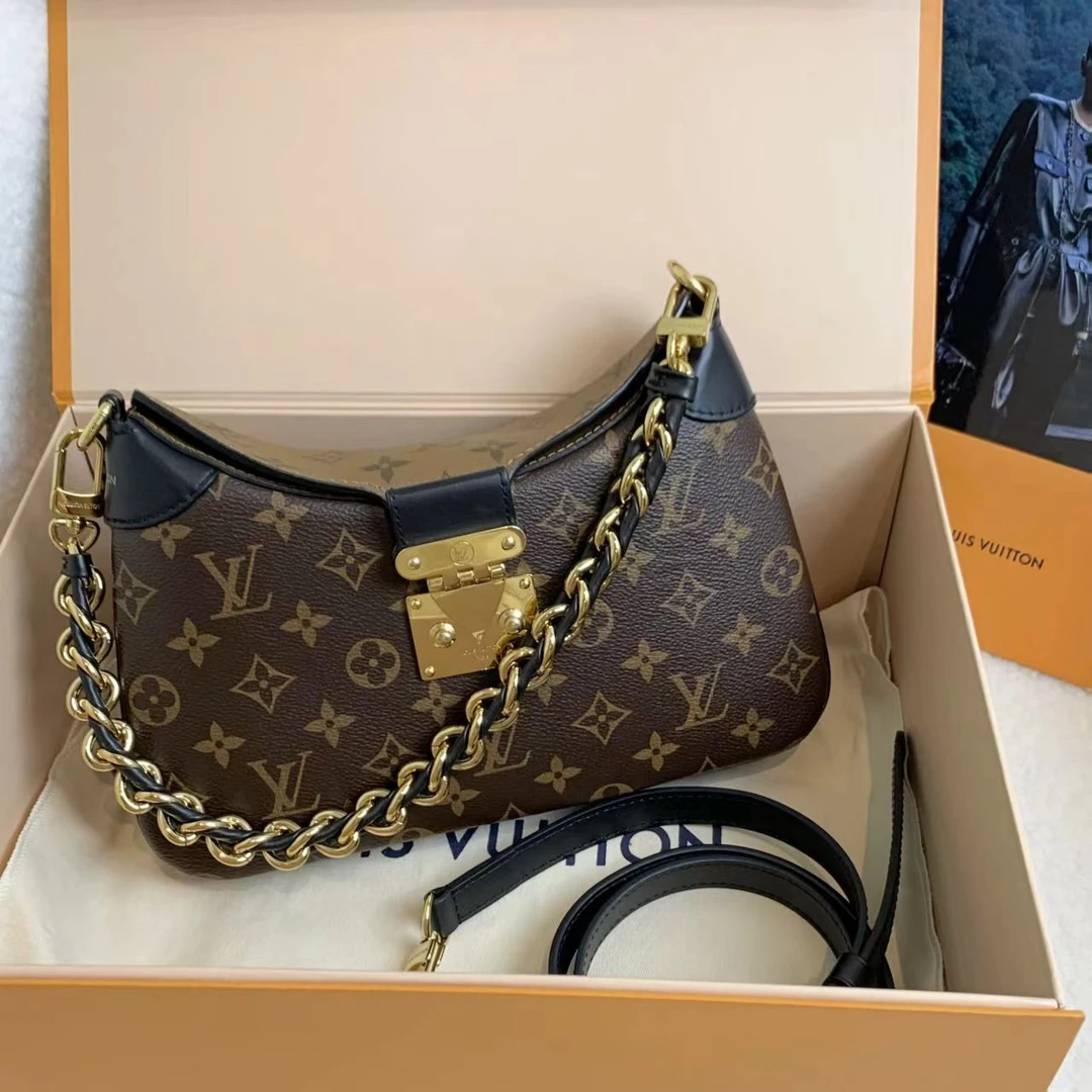 99新 LouisVuitton/路易威登 壹臻/新款老花牛角包  95769910