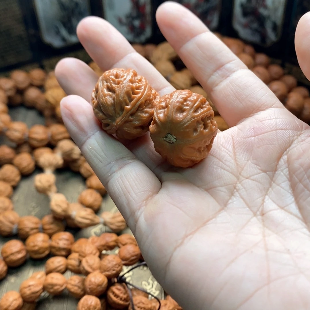 文玩核桃手串東*文玩核桃小手捻