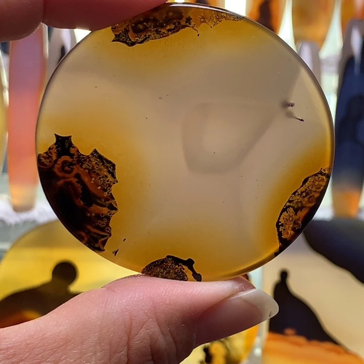 合金玛瑙/玉髓珠宝半成品82有瑕