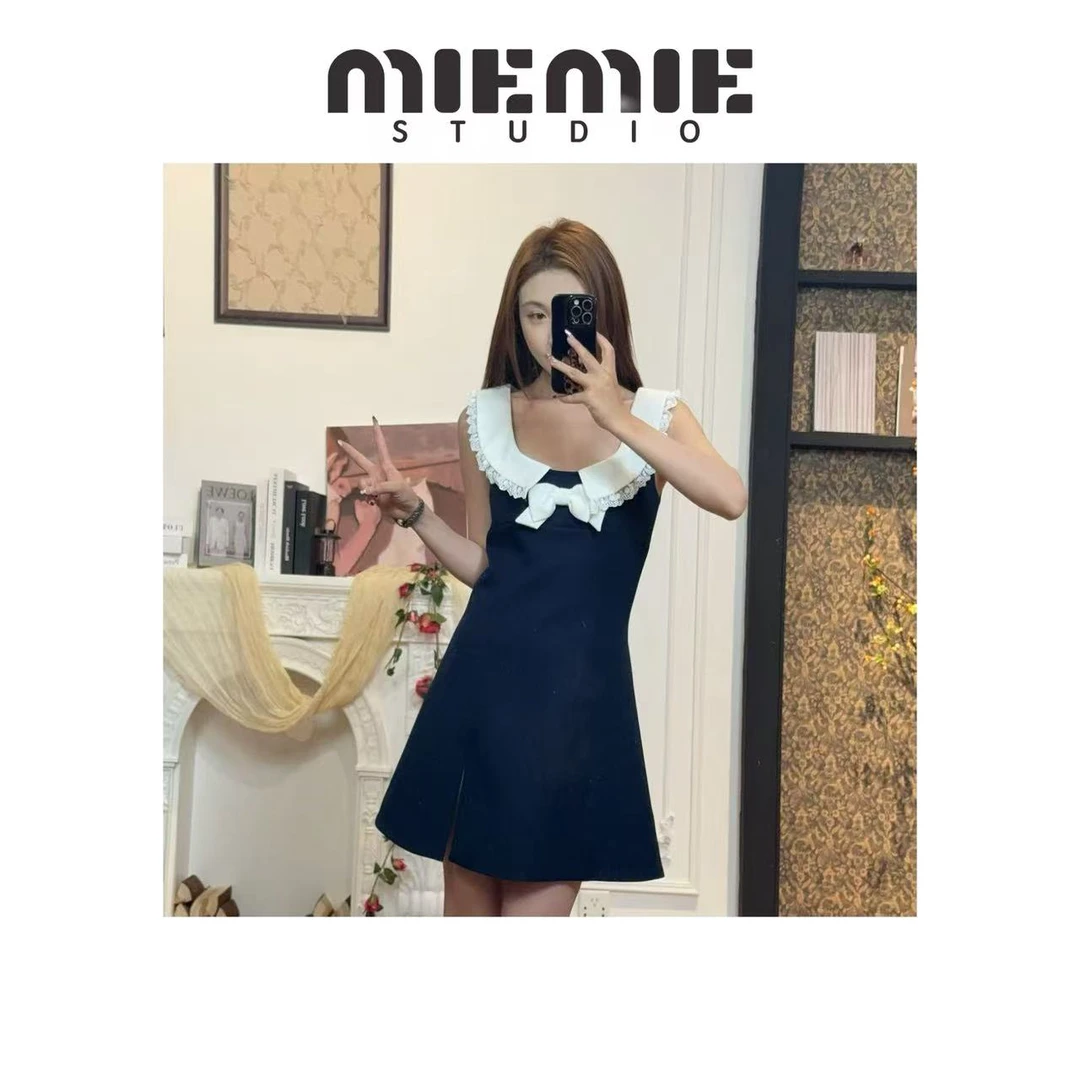 【蓝宝石】很显气质很显贵的连衣裙