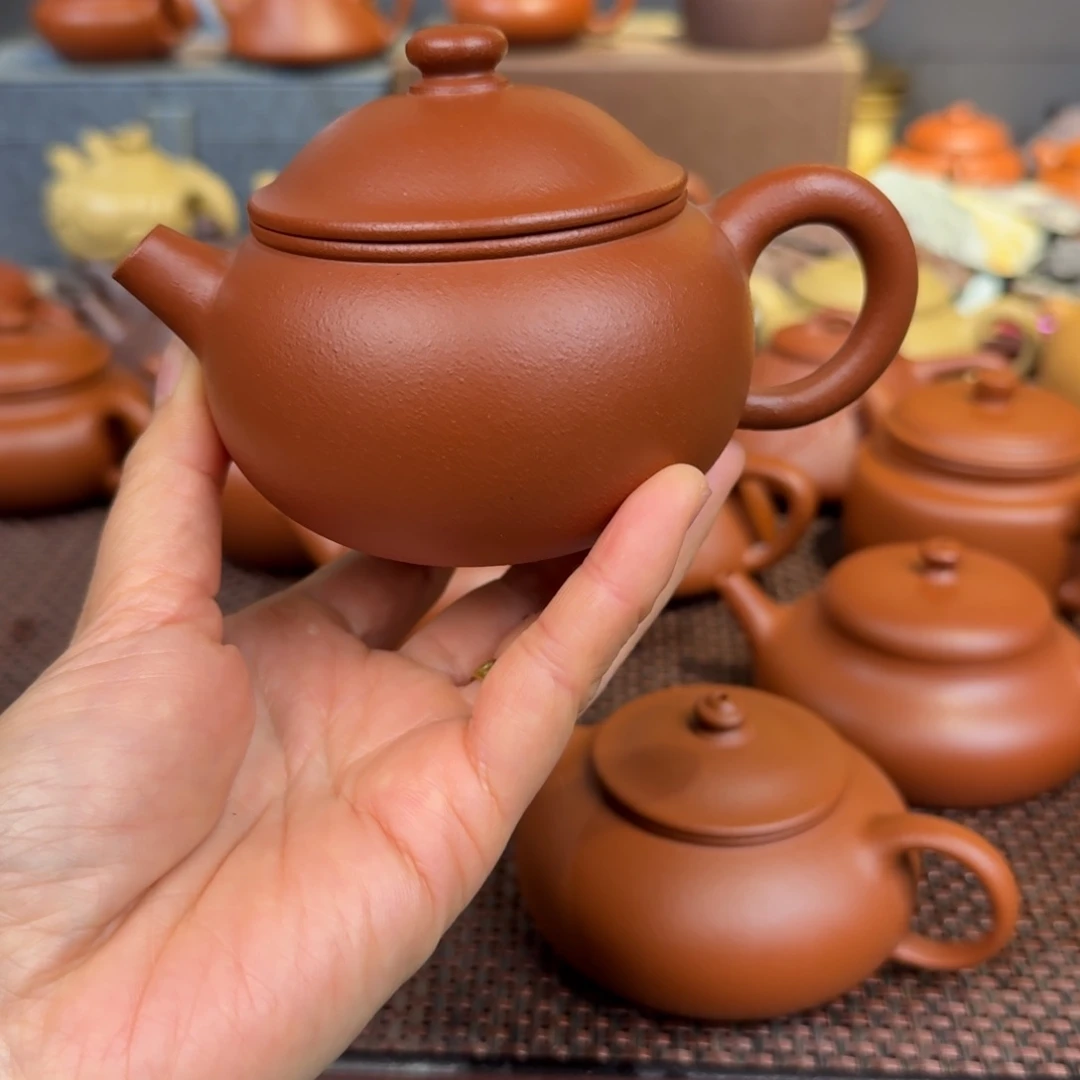朱泥茶壶200毫升左右