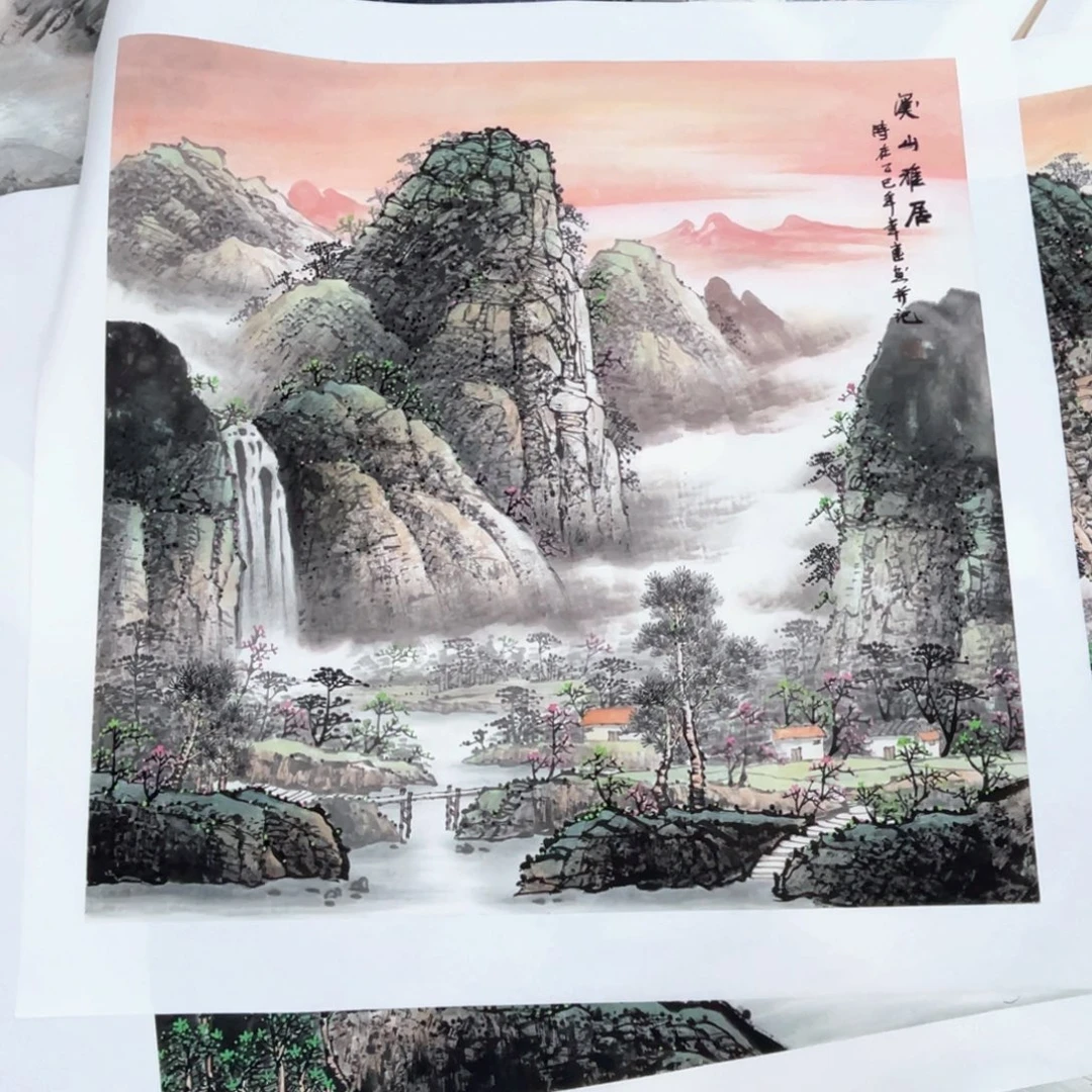 国画韦建老师作品欣赏