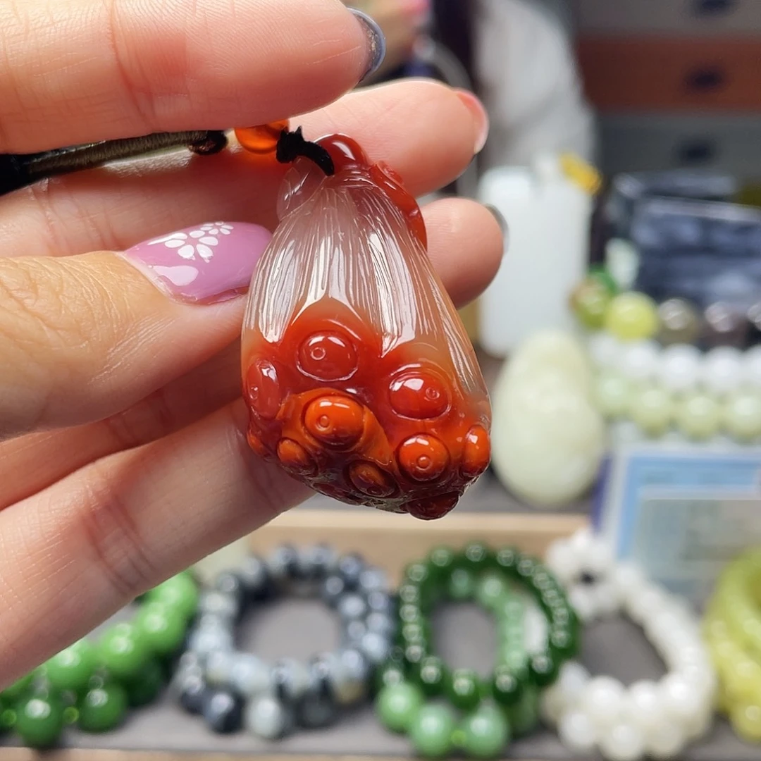 未镶嵌颈饰玛瑙/玉髓