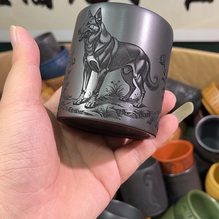 茶杯紫砂全手工紫砂主人杯