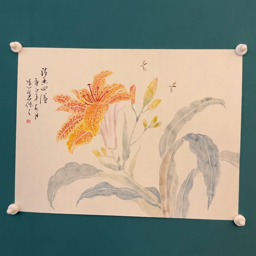国画董老师作品画作