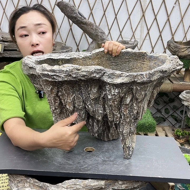 花盆盆景异性盆花盆p7-008