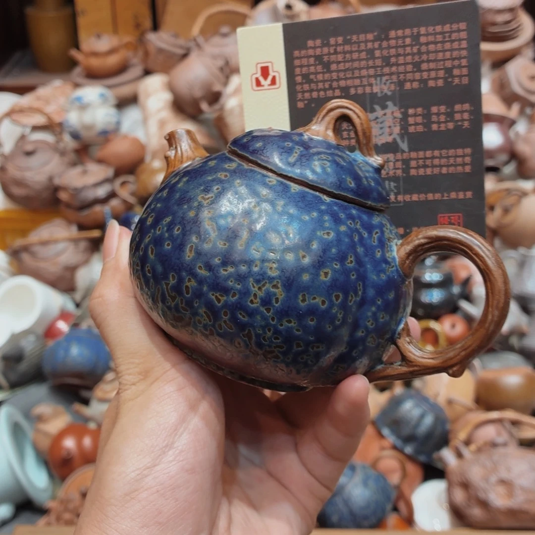 柴烧老岩泥高温茶器皿